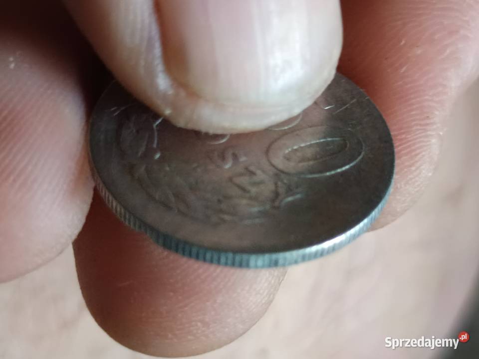 moneta 50 gr 1949 r skretka Chełm sprzedam