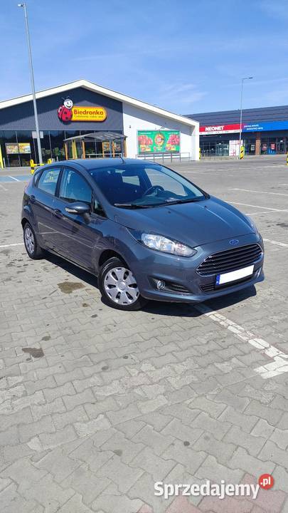 Ford Fiesta 125 82 2014r 5 drzwi sprowadzony Nowe Miasto Lubawskie sprzedam