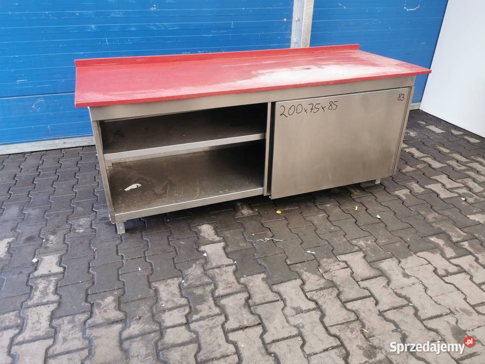 Stół roboczy drzwi suwane 200x70x85 83 Krotoszyn