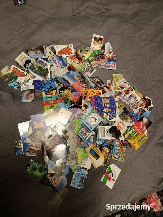 Karty telefoniczne 240 sztuk różne Polskie Choszczno sprzedam