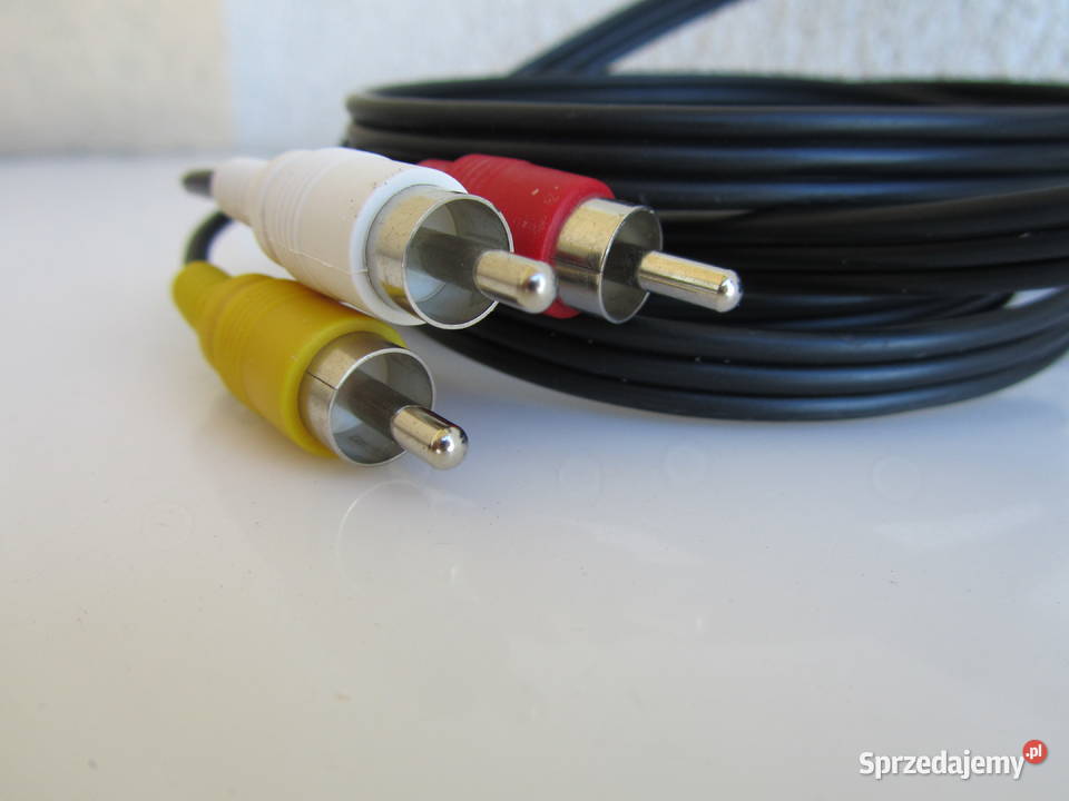 Kabel Euro 3xRCA Chinch 14m SCART Audio Olecko sprzedam