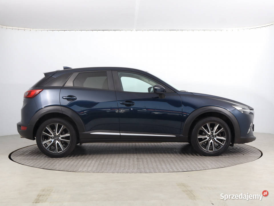 Mazda CX3 20 SkyactivG niebieski dolnośląskie Bielany Wrocławskie
