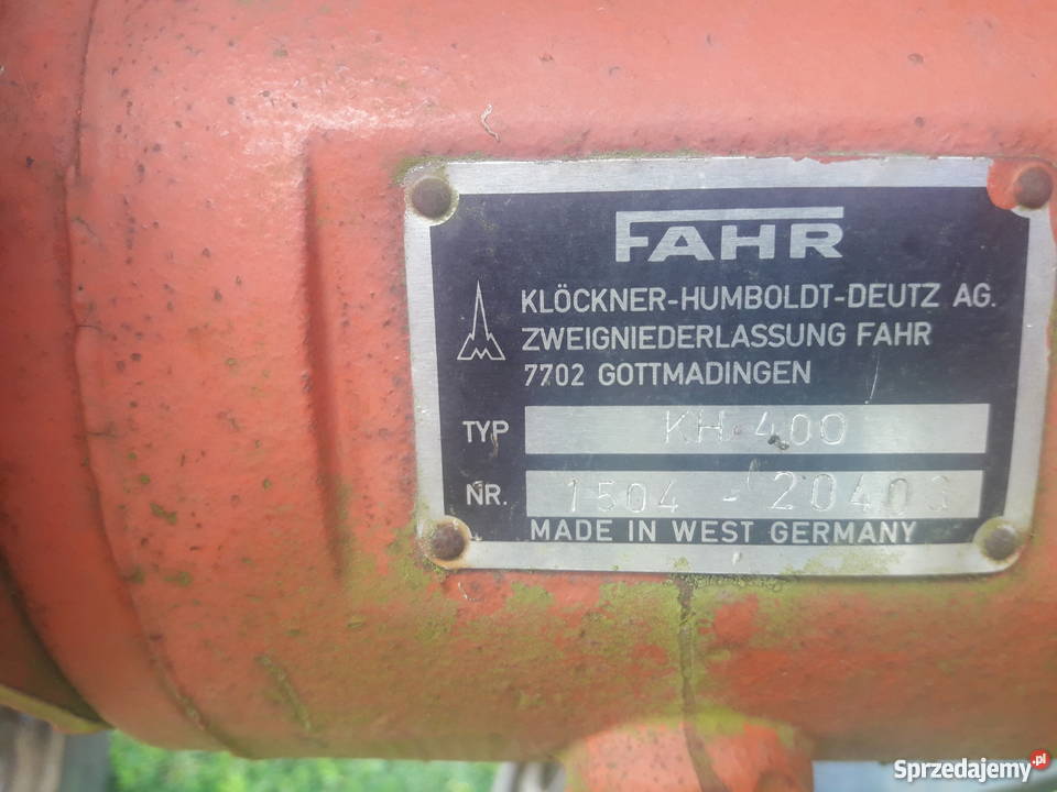 Przetrząsarka Deutz Fahr KH 400 Deutz-Fahr Gołogóra