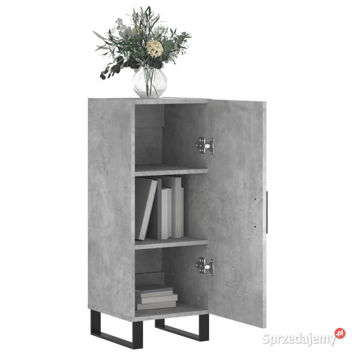 Szafka szarość betonu 345x34x90 materiał sprzedam