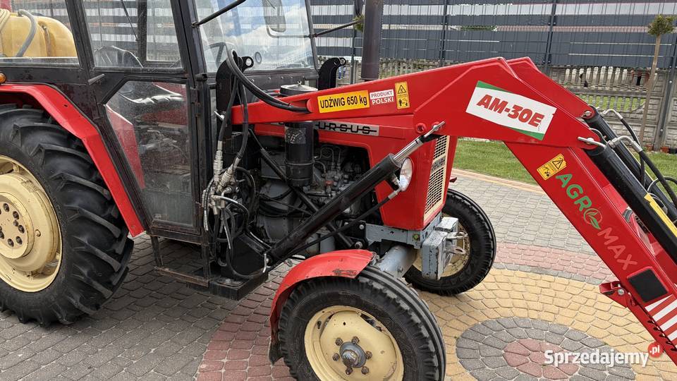 Ładowacz czołowy TUR Agro AM30E Ursus C330 Osprzęt roboczy Łukowa