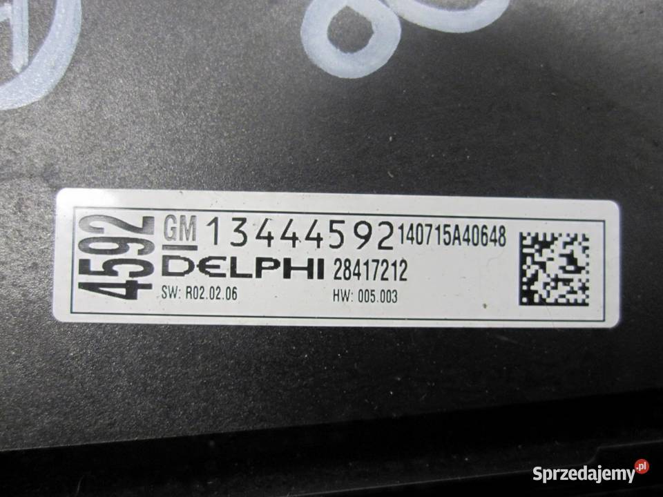 OPEL ASTRA J LIFT 14r panel radia klimatyzacji świętokrzyskie