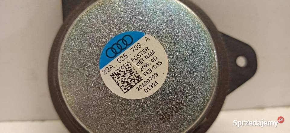 AUDI A1 82A GŁOŚNIK DRZWI 82A035709A