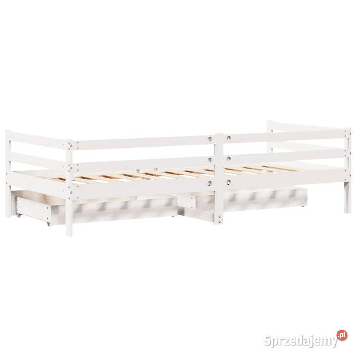 Łóżko dzienne z szufladami sosnowe 90x200 Warszawa