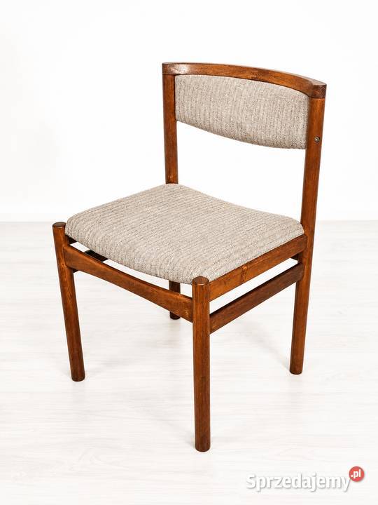 Ikona Duńskiego Designu Krzesło Teakowe SAX Lata Poddębice