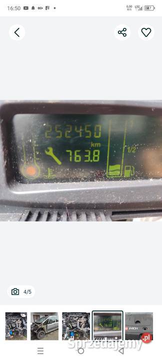 Citroen Xsara Picasso 20 HDI części osobowe śląskie Żarki sprzedam