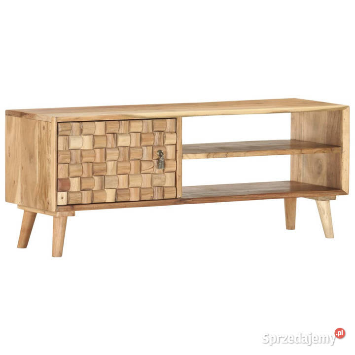 Szafka pod TV 100 x 35 x 40 lite drewno akacjowe mazowieckie Warszawa
