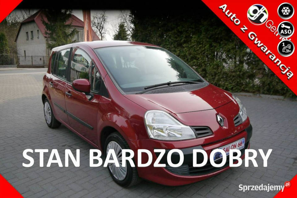 Renault Modus 12 klima Stan b bez rdzy i korozji benzyna Częstochowa
