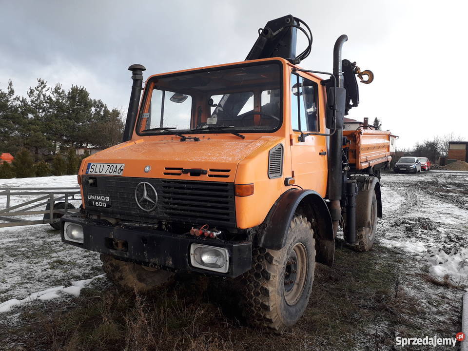 Unimog 1250 4x4 HDS 4tony napęd 4x4 Herby