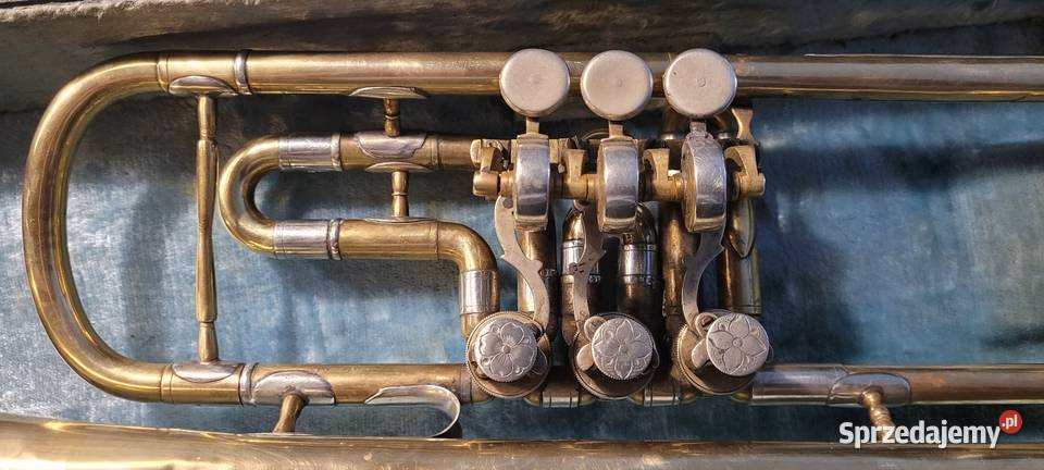 Trąbka in B z klawiaturą obrotową Instrumenty dęte Bąków