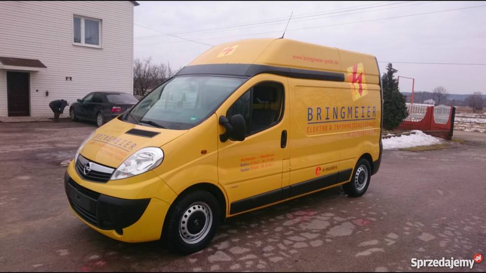 Opel Vivaro L2H2 20 CDTi z Niemiec Klima Navi hak Łopuszno
