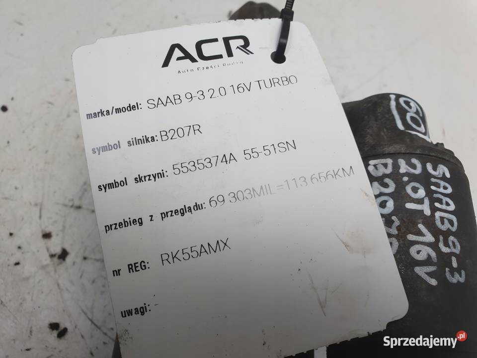 ROZRUSZNIK Saab 93 93 II 20 T ROZRUSZNIK Chełm