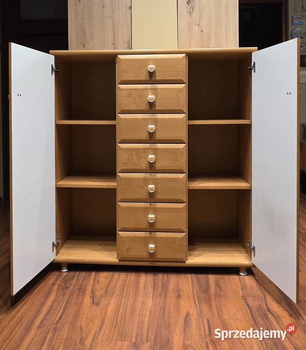 Komoda z małymi szufladami 34cm sprzedam