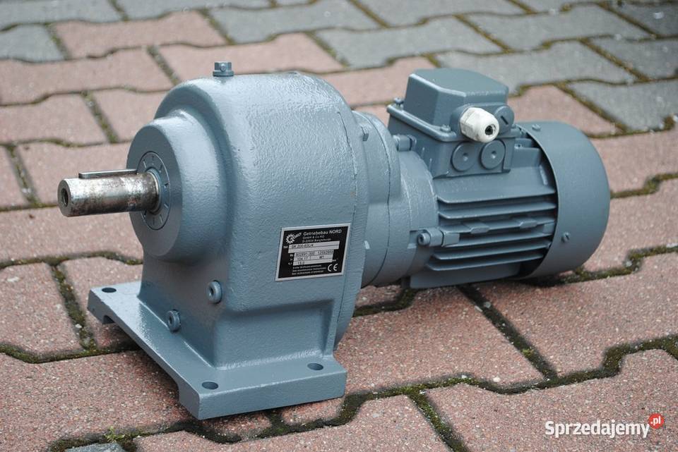 Motoreduktor 018kw 13obrmin Firmy NORD lubuskie Kargowa