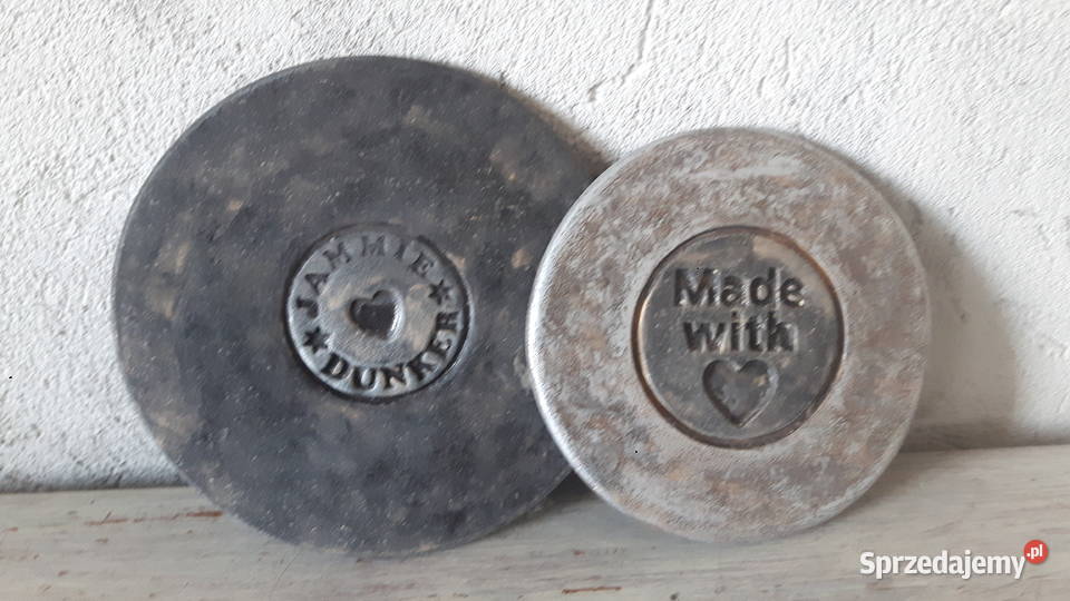 Zestaw podstawek ceramicznych ręcznie wykonanych Otwock