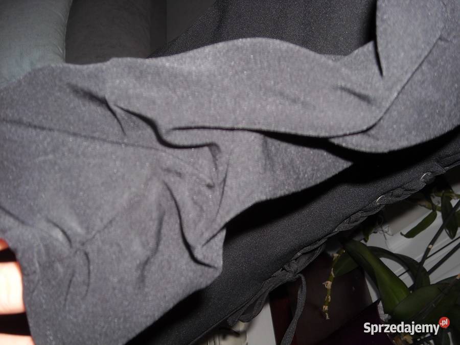czarna wiązana sukienka top secret 34 xs Rozmiar 34(XS) Spódnice i sukienki Lubartów