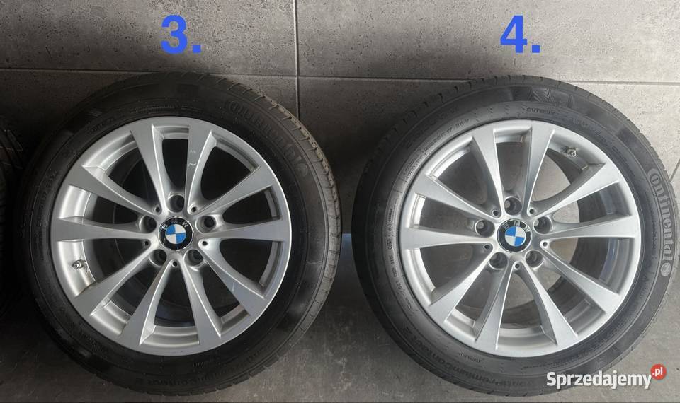 17 BMW f10 f11 OEM oryginał felgi koła komplet wielkopolskie Lubasz