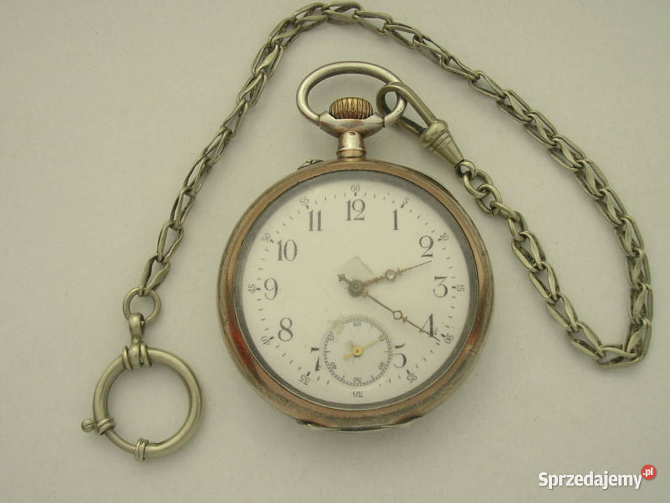 LUC CHOPARD watch zegarek kieszonkowy SREBRNY Warszawa