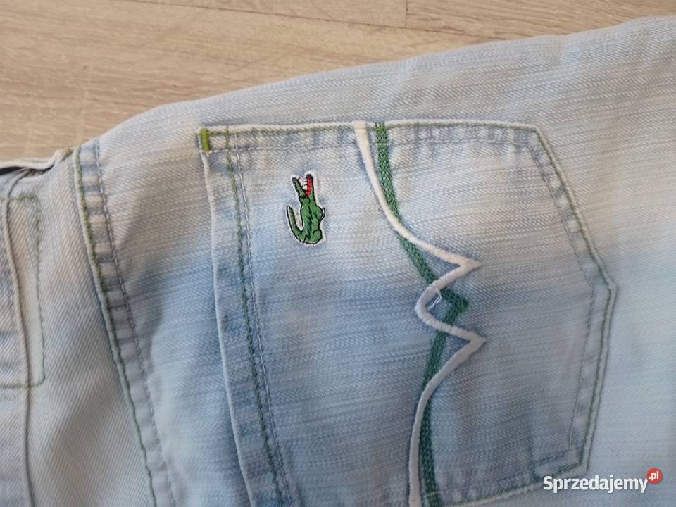 Spodnie jeansowe lacosta