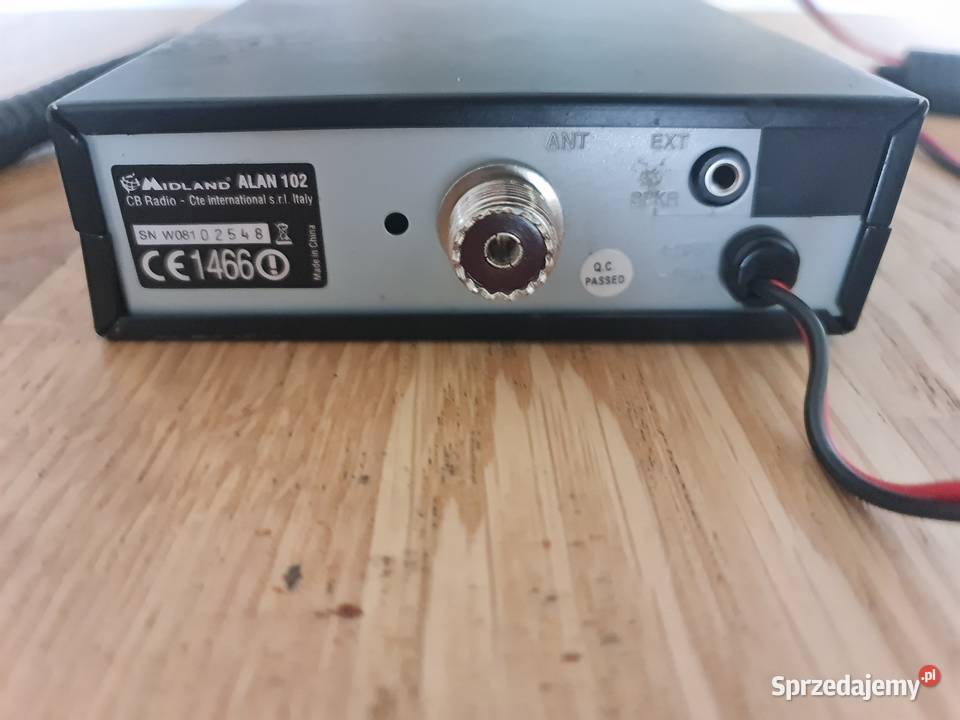 Cb radio midland alan 102