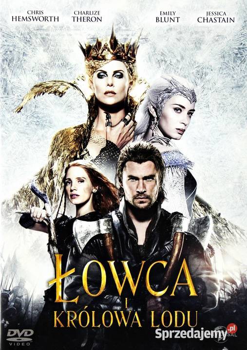 ŁOWCA I KRÓLOWA LODU CHARLIZE THERON EDPUDEŁKOWA 1 płyta Kalisz