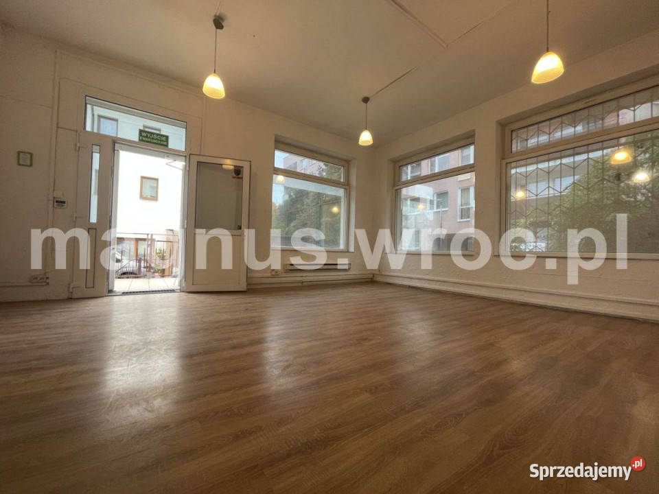 Do wynajęcia lokal 55 m2 Karłowice Wrocław Ilość pomieszczeń 3