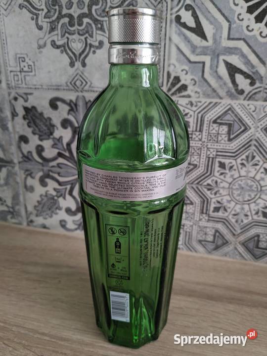Gin Tanqueray 07l PUSTA kolekcjonerska real foto Warszawa