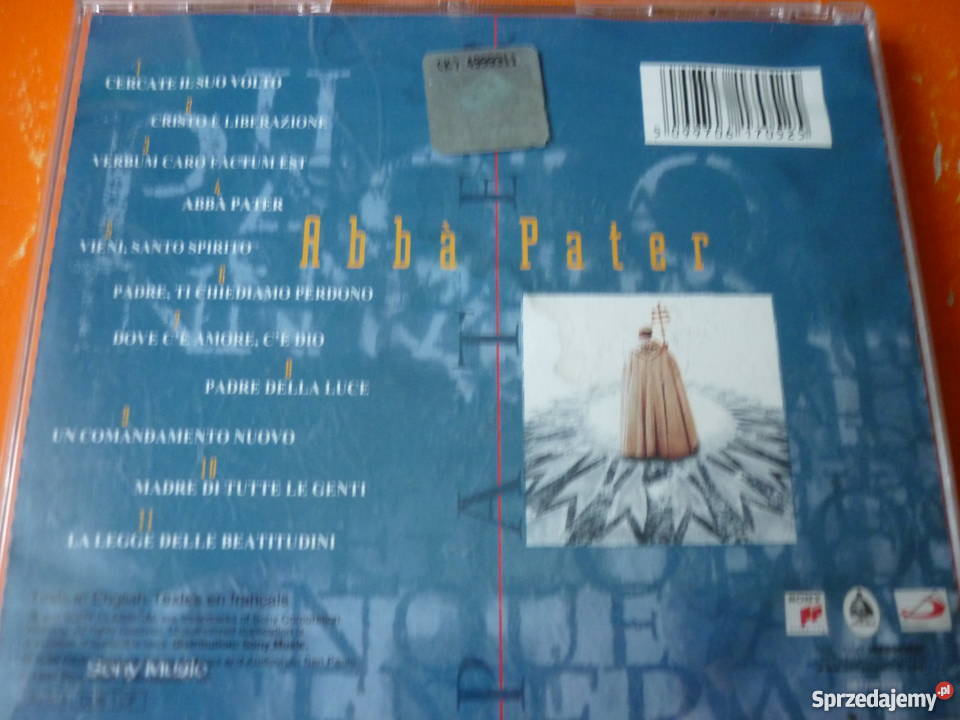Płyta CD Jan Paweł II Abba Pater Warszawa sprzedam