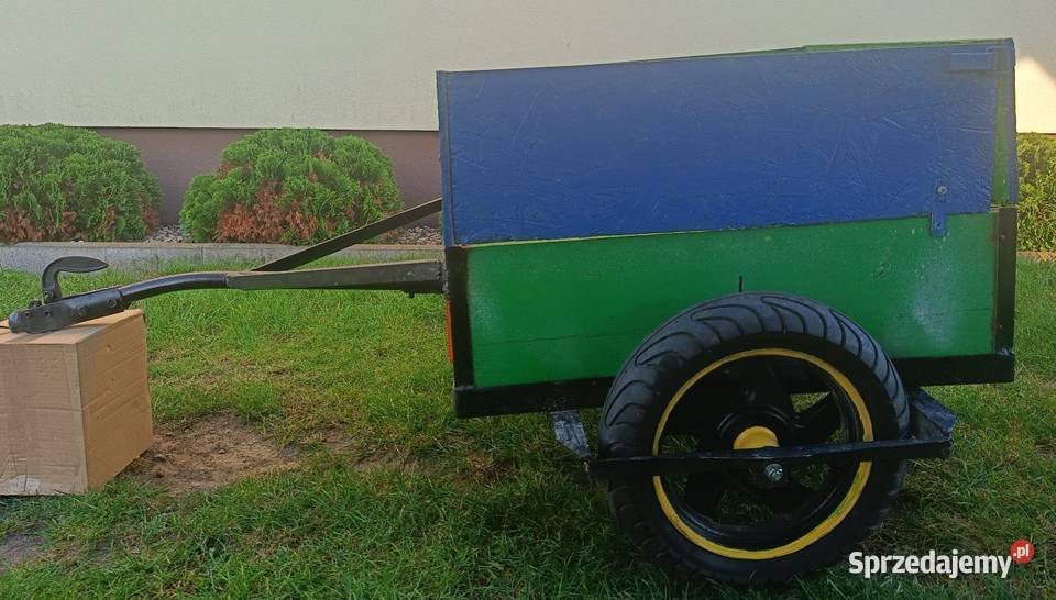 Przyczepka pług kosiarka quad kosiarka traktorek mazowieckie Ponikiew Duża