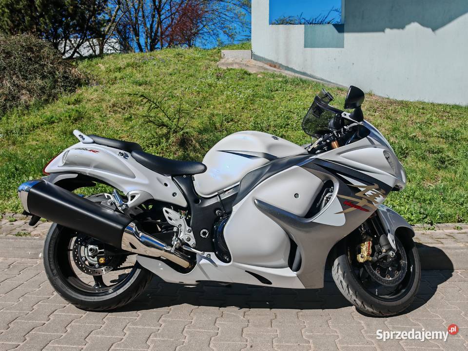 Suzuki Hayabusa Gsx 1300 R White Ice Blue 2010 pierwszy właściciel Lublin