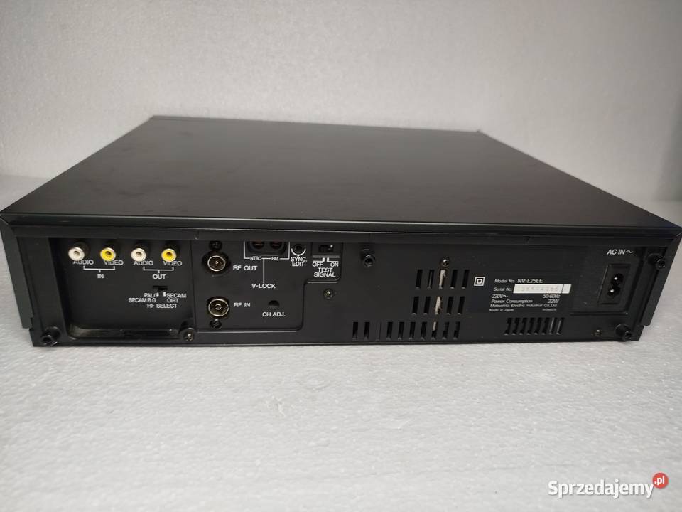 Magnetowid Panasonic NVL25EE VHS Magnetowidy łódzkie Zgierz