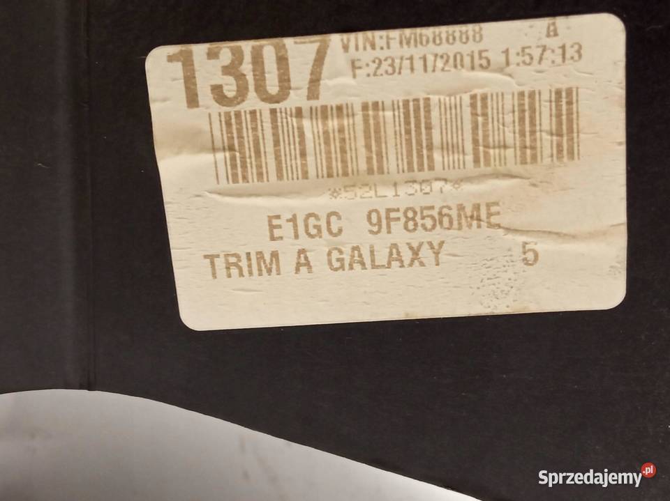 PEDAŁ HAMULCA GAZU 20 HDI E1GC8F856ME Ford