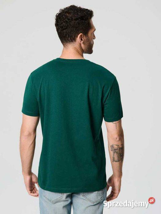 tshirt męski ze świątecznym nadrukiem Sinsay Odzież codzienna Olkusz sprzedam