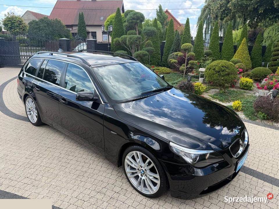 BMW Seria 5 25 Diesel 177 Import 2008r Możliwa Zarejestrowany w Polsce Seria 5 Krotoszyn sprzedam