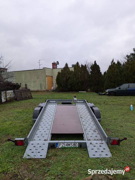 Wynajem lawety przyczepy kat B bez etoll Poznań