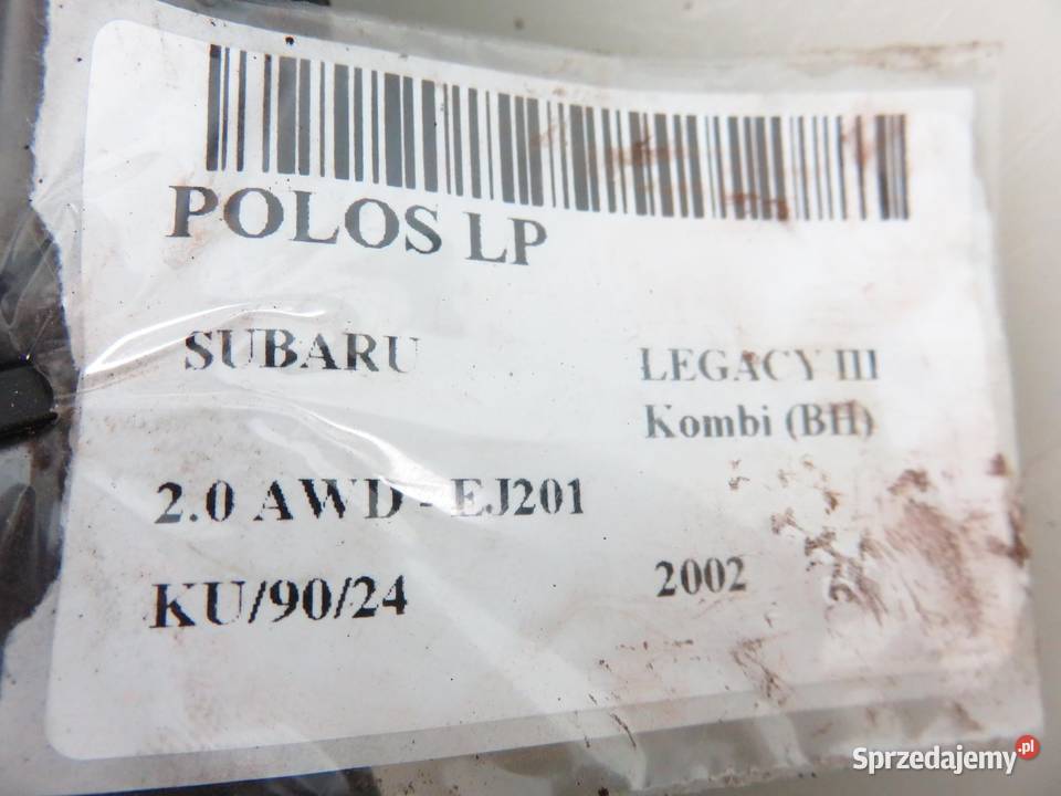 PÓŁOŚ LEWA PRZEDNIA SUBARU LEGACY III 20 AWD 125