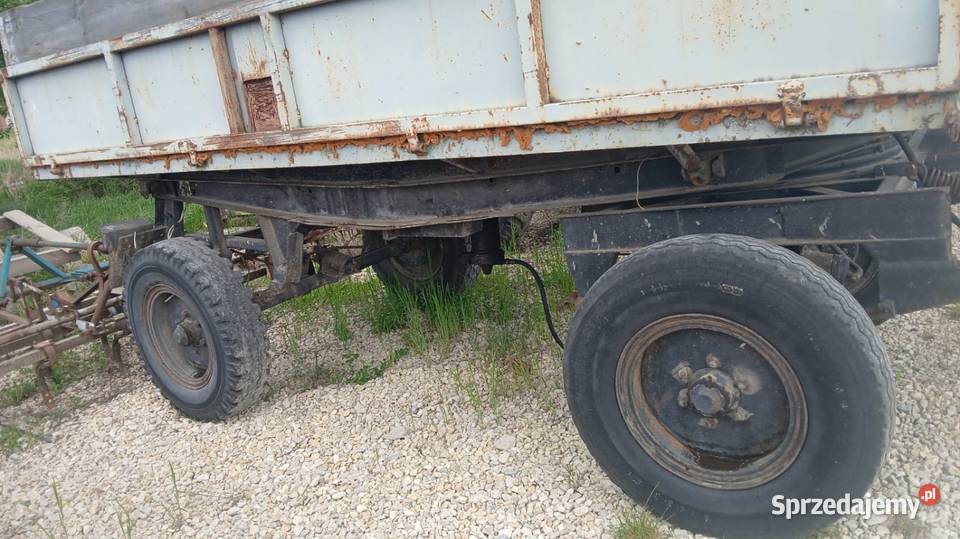 Przyczepa Wywrotka 3 Strony D47 Autosan Lelów sprzedam