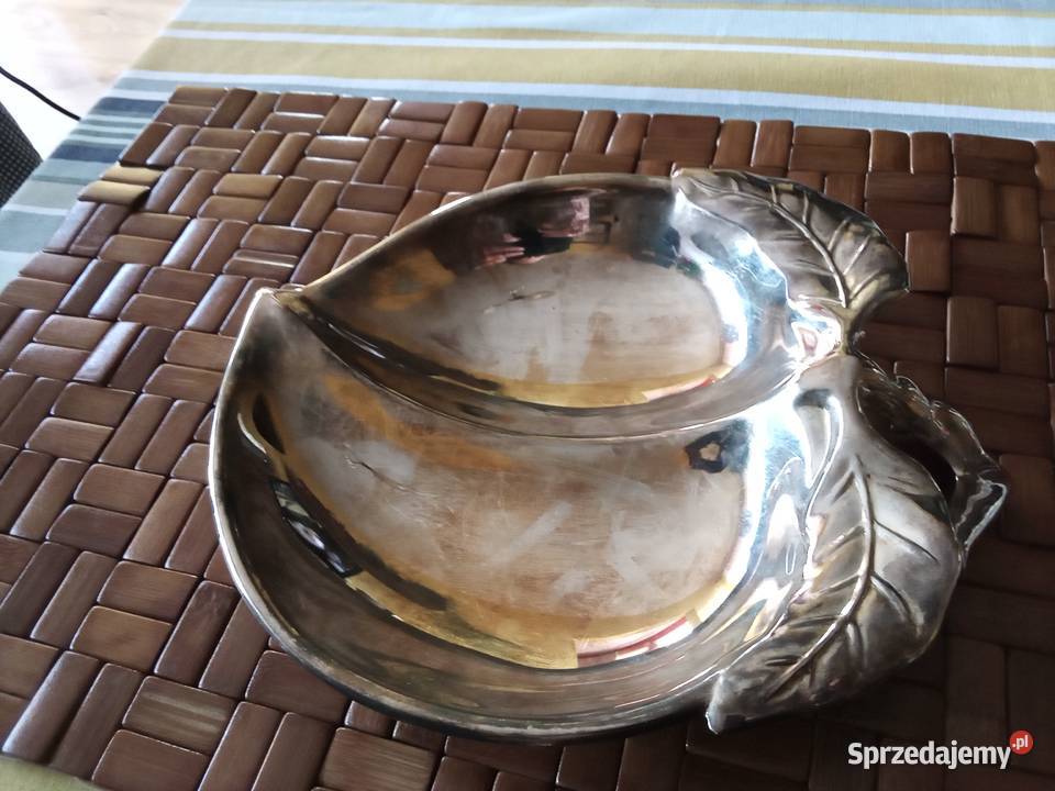 Prl patera owoc plater art deco