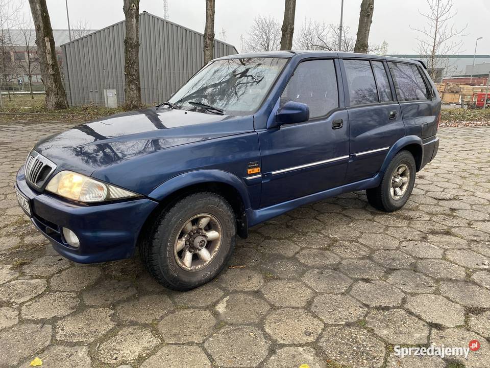 SsangYong Musso wół roboczy manualna Warszawa