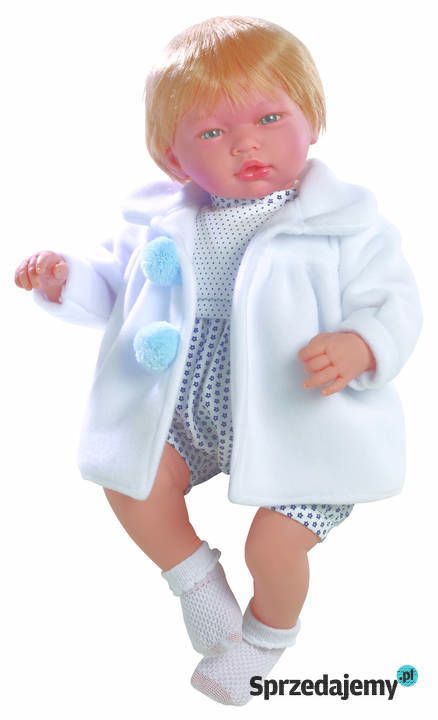 MG563 Lalka hiszpańska chłopczyk Adrian w białym