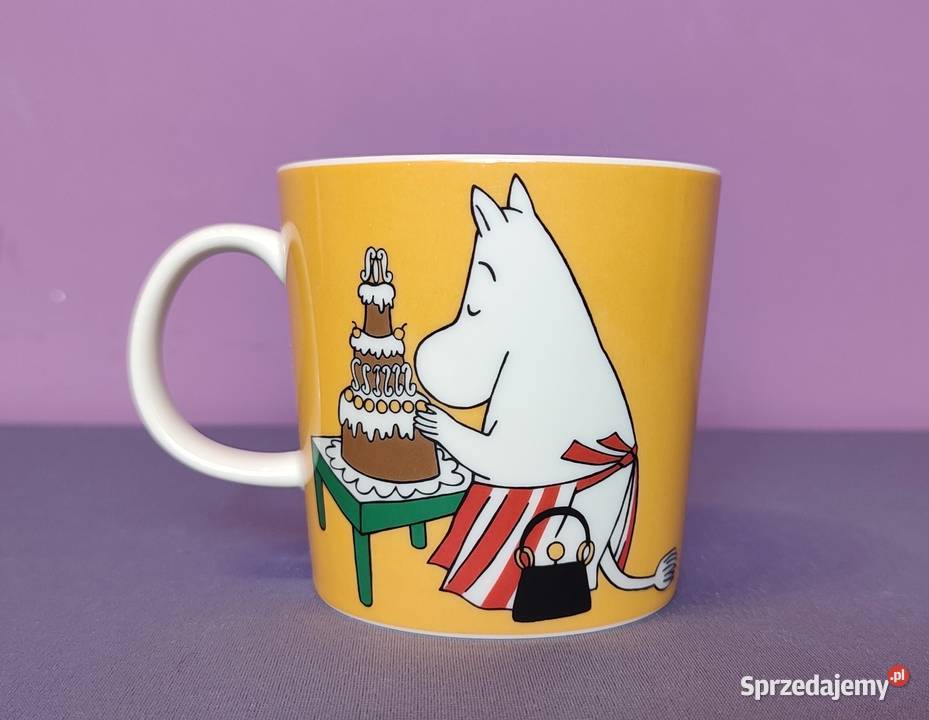 Muminki KUBEK Moomin Arabia Finland MAMA MUMINKA małopolskie Jasień