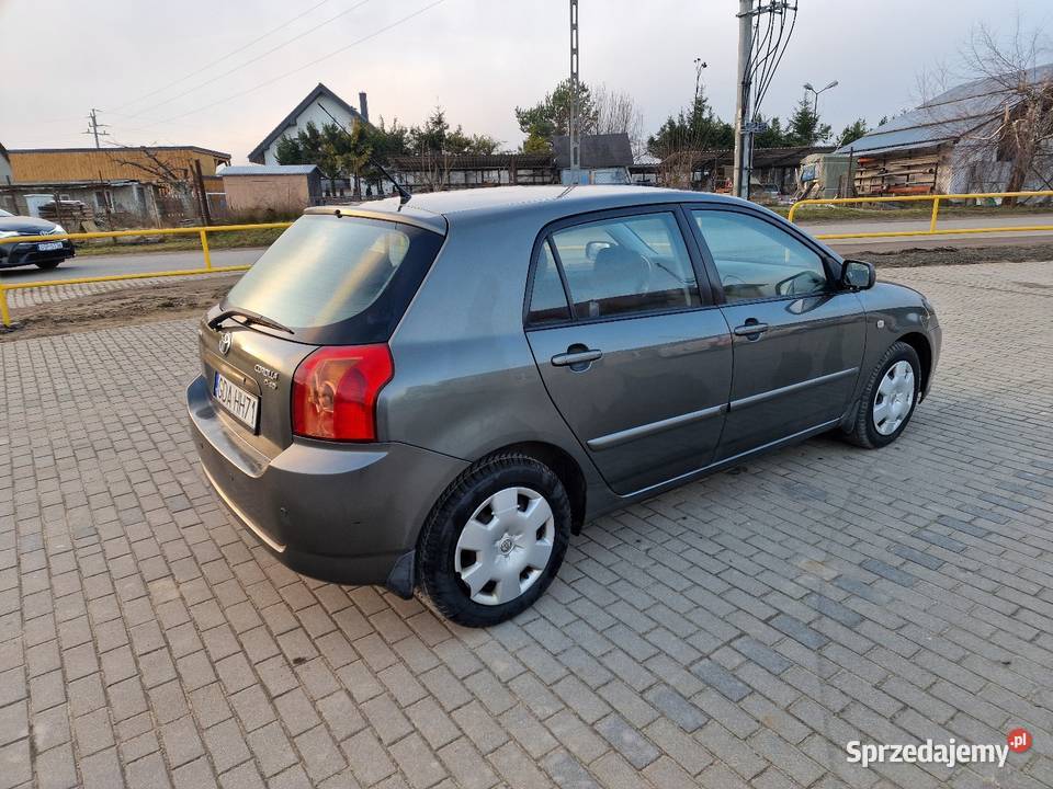 Toyota Corolla 14d4dPolskiSalonbez korozji manualna Niestępowo