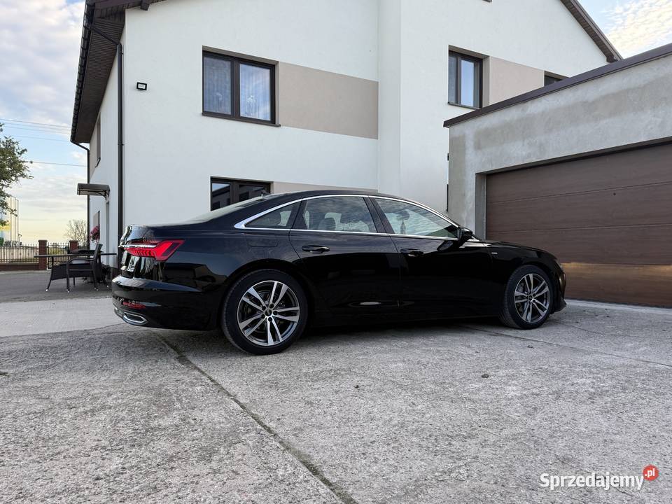 Audi A6 salon Polska pierwszy właściciel 2023 czarny sprzedam