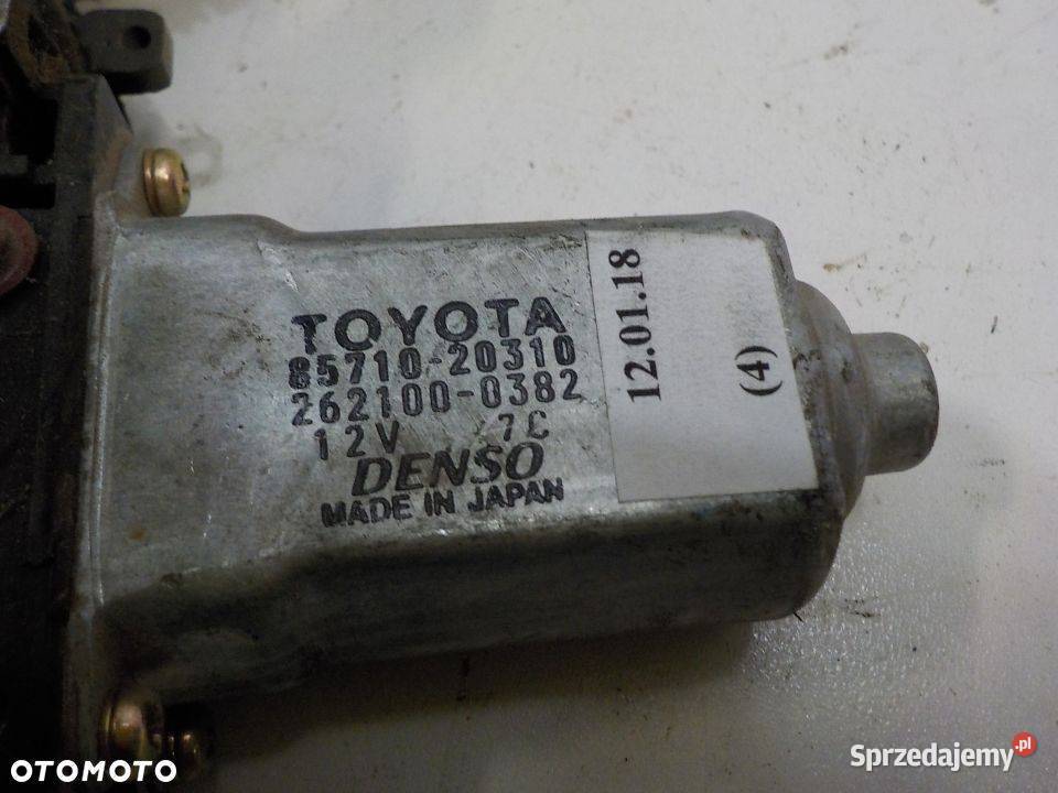 MECHANIZM PODNOSZENIA SZYB PP TOYOTA CELICA VII Układ elektryczny wielkopolskie Nowy Tomyśl sprzedam