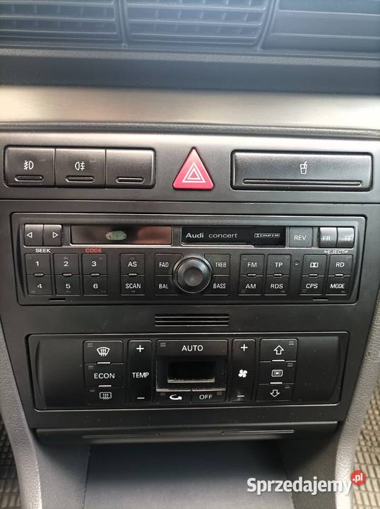 Radio Concert TT Audi A2 A3 A4 Radom