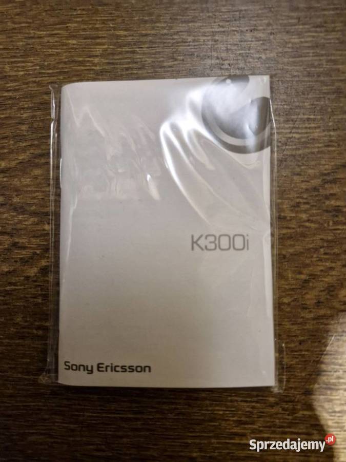 Pudełko Sony Ericsson K300i łódzkie